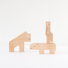 Afbeelding in Gallery-weergave laden, Houten speelgoed set 3 PGT