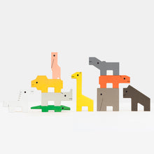 Afbeelding in Gallery-weergave laden, Houten speelgoed giraffe geel