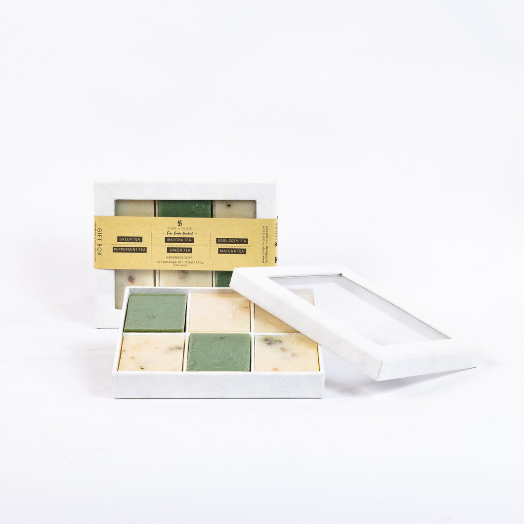 Mix zepen in doos tea