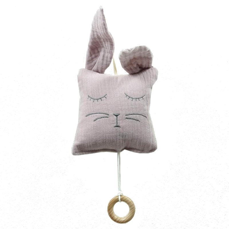 Muziekdoos konijn blush