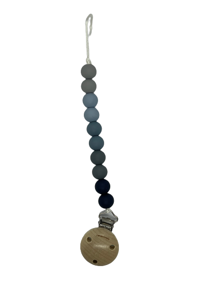 Clip Silicone Beads Blue