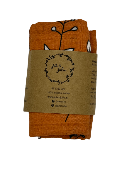 Hydrofiele doek 57cm (oranje)