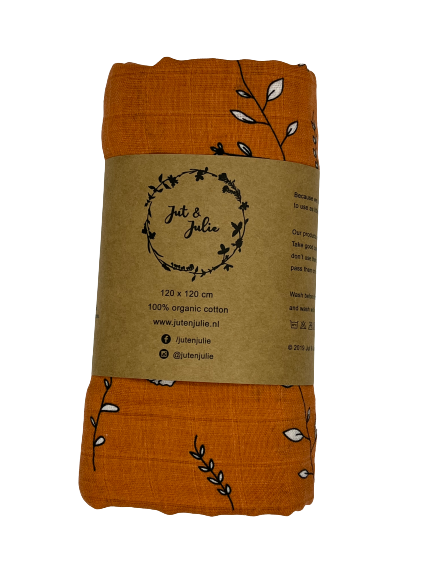 Hydrofiele doek 120cm (oranje)