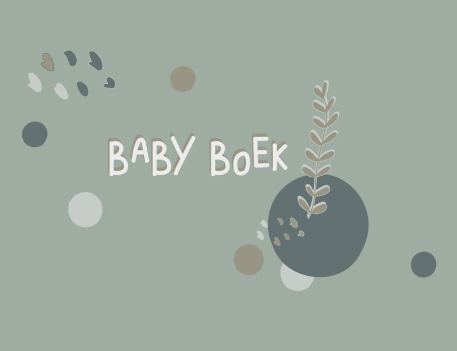 Baby boek groen