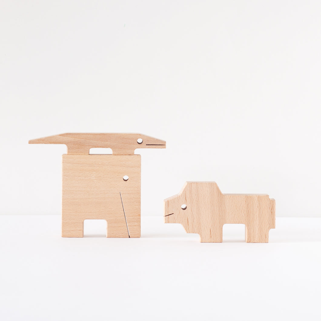 Houten speelgoed set 3 ELC