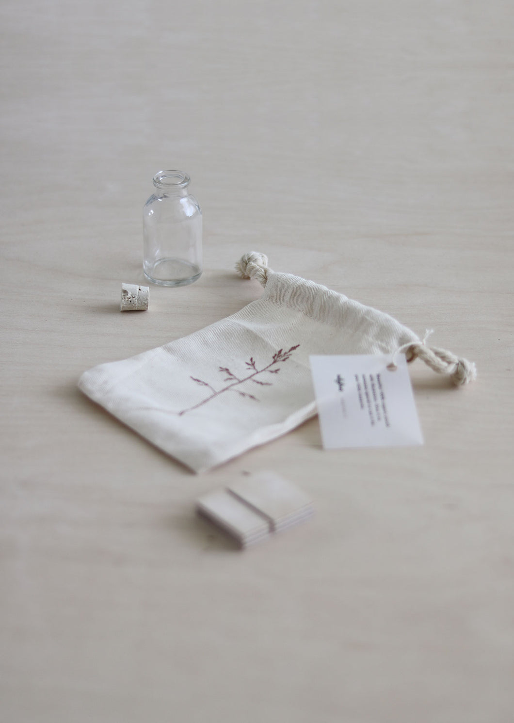 Zakje met vaasje xs houder