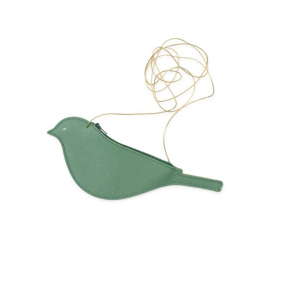 Tweet bird bag forest green