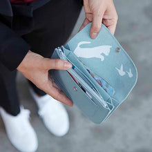 Afbeelding in Gallery-weergave laden, Cat chase wallet M dusty green
