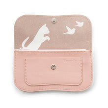 Afbeelding in Gallery-weergave laden, Cat chase wallet M soft pink
