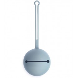 bibs pacifier case blue