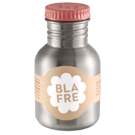 Stainless steel fles (pink)